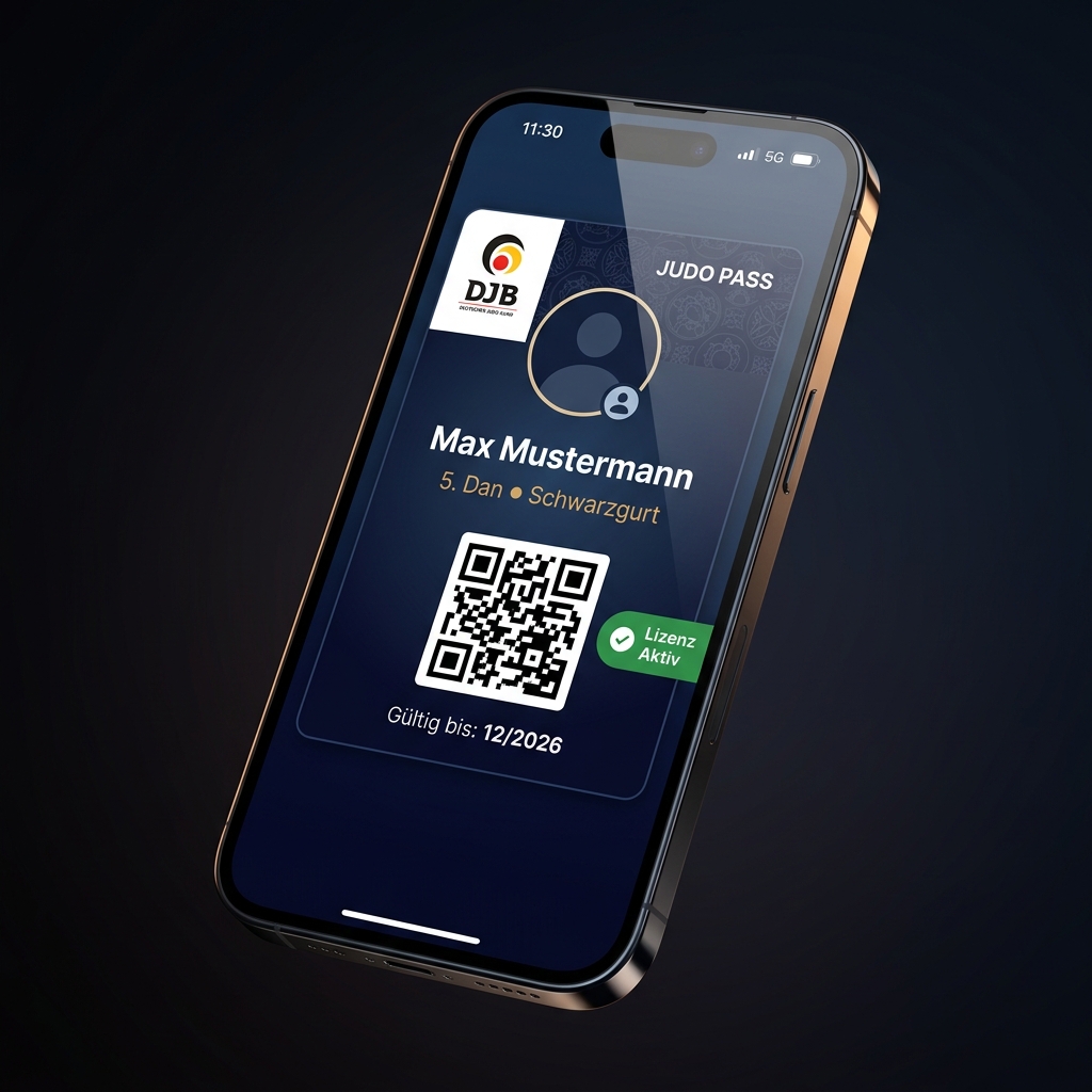 Digitaler Judopass in der App